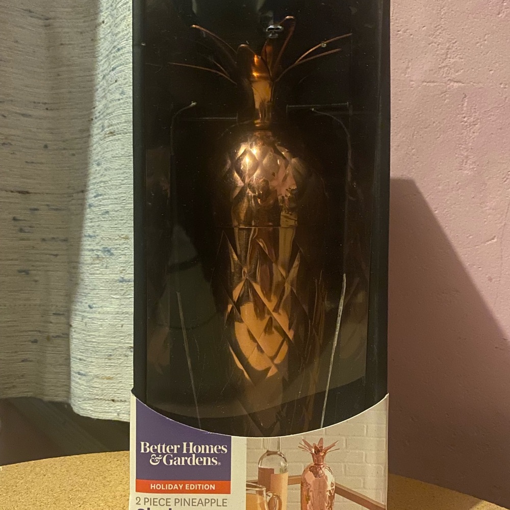 Better Homes & Gardens Copper Pineapple 2 PC Shaker Set